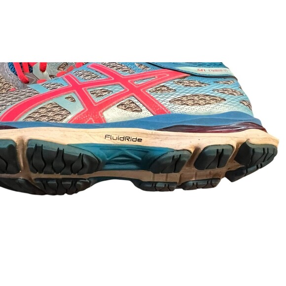 ASICS Running Shoes  Women's Size 6  Blue Gel Cumulus 17 Trainer Sneaker - Picture 9 of 13